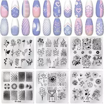 Шаблон для штамповки ногтей