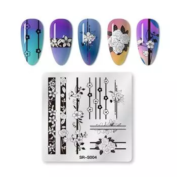 Шаблон для штамповки ногтей