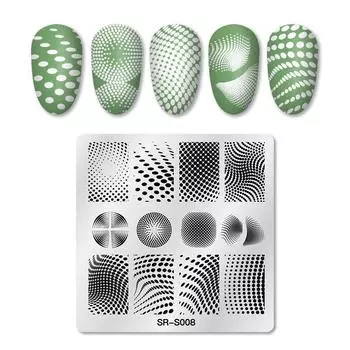 Шаблон для штамповки ногтей