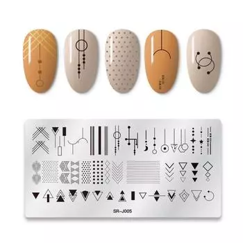 Шаблон для штамповки ногтей