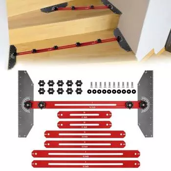 Шаблон для ступеней лестницы, высокоточная регулируемая портативная лестница чёрный