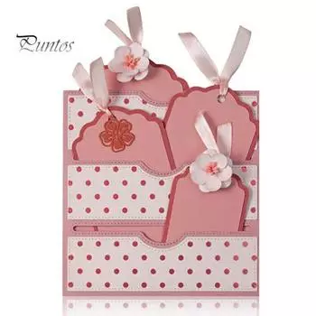 Шаблон для тиснения, слот для швов, карманный узор, экологически чистая бирка из углеродистой стали, карман для сбора карт, ремесла, штамп для изготовления карт серебряный