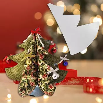 Шаблон для вышивки «Рождественская елка» для любителей вышивки 8inch