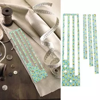 Шаблон кармана на молнии Шаблон для изготовления акриловой молнии Шаблон для измерения молнии с узором «Линейка» для молний 7/8/9 дюймов Инструмент для шитья для начинающих 1 Set