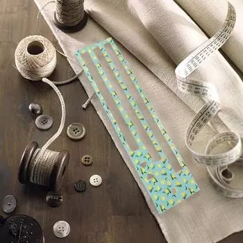 Шаблон кармана на молнии Шаблон для изготовления акриловой молнии Шаблон для измерения молнии с узором «Линейка» для молний 7/8/9 дюймов Инструмент для шитья для начинающих 1 Set