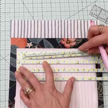 Шаблон кармана на молнии Шаблоны для измерения акриловой молнии Шаблон для изготовления молнии с принтом лимона 1pc