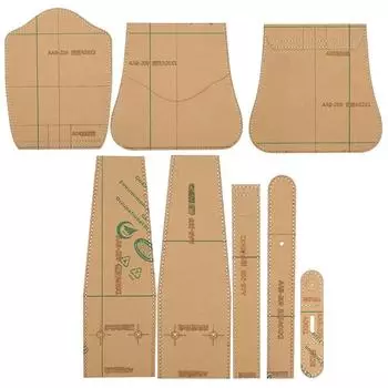 Шаблон кошелька Прозрачный акриловый ручной шаблон кошелька для мобильного телефона