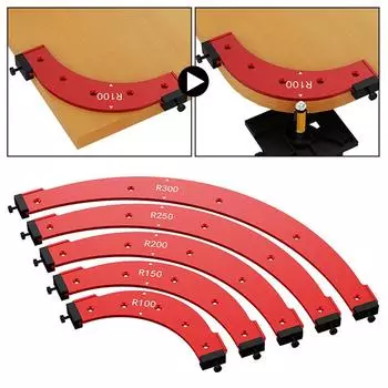 Шаблон позиционирования с закругленными углами, ударопрочный, быстро позиционирующийся шаблон с закругленными углами для любителей делать все своими руками
