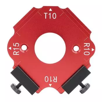 Шаблон радиуса круглого угла для столярного фрезерного станка, шаблон для резки деревянной доски, инструмент RT