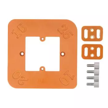 Шаблон радиуса круглого угла R10 R15 R20 R25 Универсальный фрезерный кондуктор для обработки дерева Деревянная доска Arc Cutti