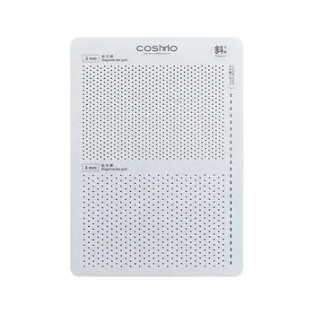 Шаблон сашико COSMO Шаблон сашико косые глаза 3мм+4мм №412405