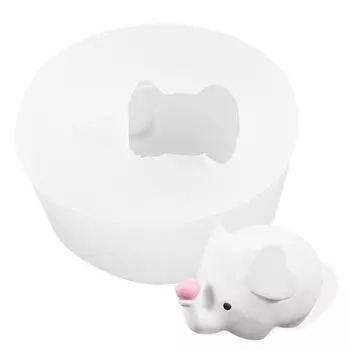 Шаблоны для поделок своими руками Мини 3D мультяшные животные литье формы многофункциональный мягкий силиконовый трафарет для торта декор десерт