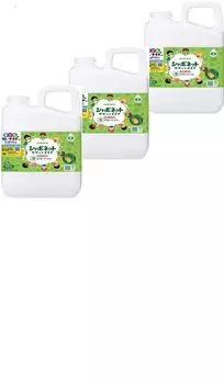 Shabonette Quick Rinse пенящееся мыло для мытья рук сменный блок x набор из 3 предметов 2,7 л белый