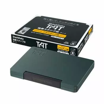 Shachihata ATPN-4-K Strong Stamp Stand, Tart, Extra Large, Black