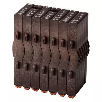 Shachihata GRJ-5ACE Резиновый штамп Консолидированные номера Штамп Вечный календарь Английский