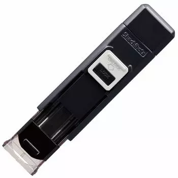 Shachihata Seal Holder Stamp Benri Black x x One-touch 2.29 2.43 10.46cm CPHN-A5