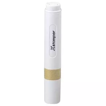 Shachihata Stamp Bookkeeping Stamper Finished Stamp Surface 6mm Red X-BKL0018