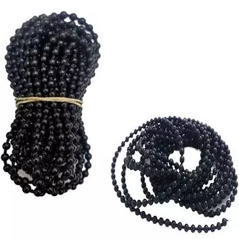 Shade Blind Roller Blinds Repair Ball Chain Curtain Fitting Beaded Chain Cord Curtain Bead Rope чёрный
