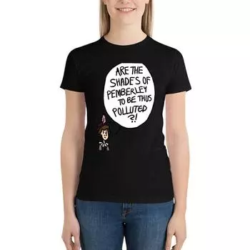 Shades Of Pemberley T-Shirt Tees Funny Summer Top Lady Clothes T Shirt Dress Women S белый