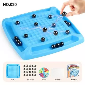 Шагните на молнию Магнитная индукция Шахматы Магнитная веселая игра Шахматы Мышление Логика Настольная интерактивная игрушка-головоломка