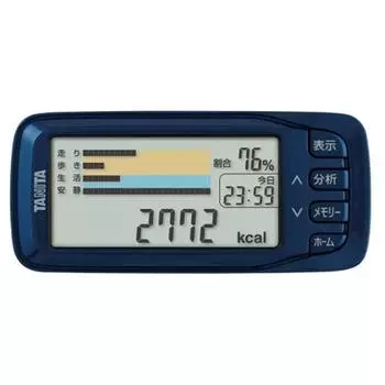 Шагомер Tanita измеритель активности Blue Calorhythm Expert AM-142-BL