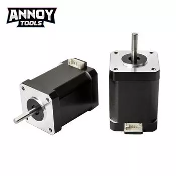 Шаговый двигатель Nema 17 42HS60mm одноосный 5 мм ток 2.3A 2-фазный маршрутизатор 3D-принтер детали маршрутизатора