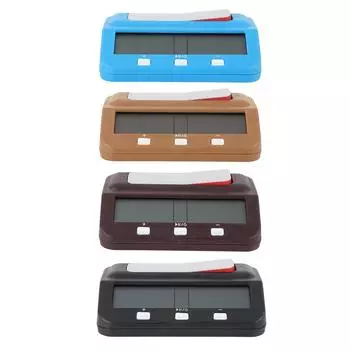 Шахматный таймер с функцией памяти с отсрочкой вознаграждения и обратным отсчетом времени для шахматных часов для игровых соревнований Blue