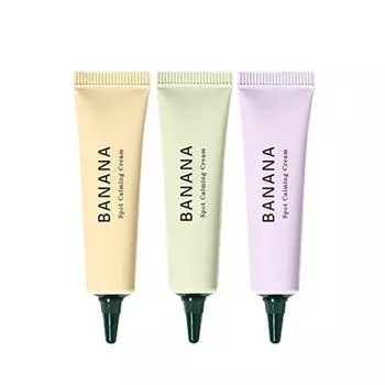 SHAISHAISHAI Банановый успокаивающий крем для пятен 15г P000DYMQ - 01 Green