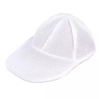 Шайба для бейсболок, сетчатая сумка с сотовой структурой, прочная рама, держатель для шляпы с застежкой-молнией, инструмент для ухода за шляпой A