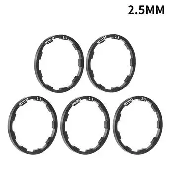 Шайба для шайбы ступицы шоссейного велосипеда, шайбы для прокладок кассеты маховика MTB (2,5 мм)