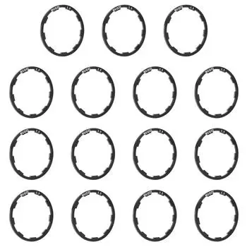 Шайба для шайбы ступицы шоссейного велосипеда, шайбы для прокладок кассеты маховика MTB (1.5mm)