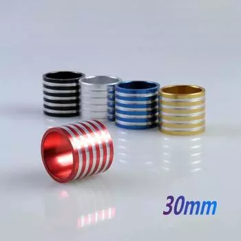 Шайба для велосипеда Передняя вилка для велосипеда Распорки для рулевой колонки Вынос синий