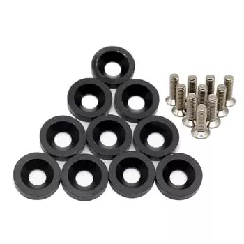 Шайба M6 болты номерного знака автомобильные аксессуары модификация автомобиля шайба красный