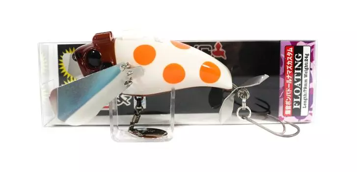 Шакал Помпадур Бакуон Плавающая приманка на поверхности воды Светящиеся шоколадные звезды (7834)