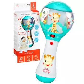Shake Shake Sophie Sophie the Giraffe Japanese Vulli 3 месяца 0 лет погремушка музыкальная шкатулка милый подарок для мальчиков и девочек подарок для ребенка игрушка подарок на день рождения зелёный