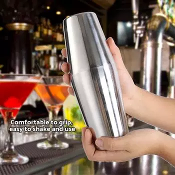 Shaker Cocktail Shaker Shaker Stainless Steel Wine Cocktail Shaker Set Mixing Making Drinking Container Barware Wine Shaker