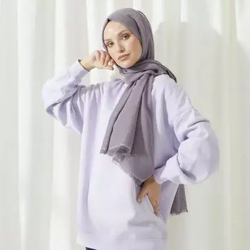 Шаль Miray Bamboo Cotton Сирень