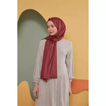 Шаль ShantuQ бордовая красная из поддонов