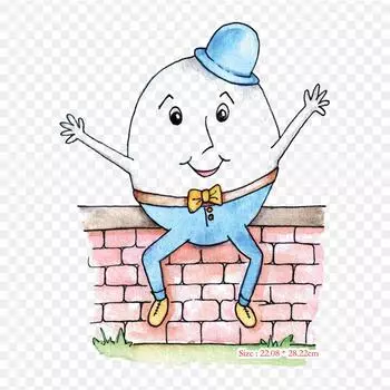 Шалтай-Болтай детский стишок Шалтай-Болтай Мать утюг на теплопередаче печати виниловые нашивки наклейки для одежды DIY аппликации моющиеся нашивки