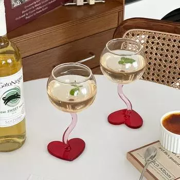 Шампанское для свадьбы, элегантные бокалы для свадьбы в форме сердца на 10 унций, набор из 2 штук, уникальный подарок для невесты на годовщину, подарки на помолвку для пар