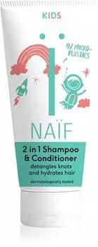 shampoing et aprs-shampoing 2 en 1 pour enfant TU прозрачный