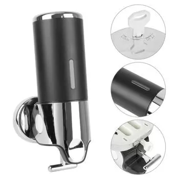 Shampoo Dispenser Foam Soap Dispenser Wall Mounted Hand Sanitizer Holder Bathroom Accessories Soap and Lotion Dispenser