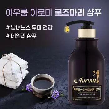 Шампунь Aurum Rosemary Herbal Daily, 1 шт., 500 мл