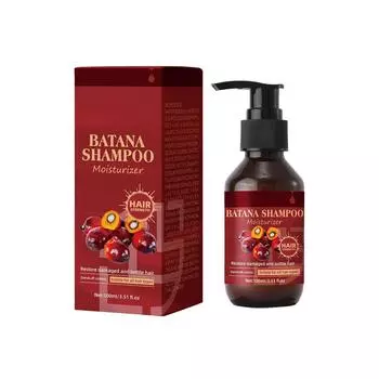 Шампунь Batana 100 мл Увлажняющий Восстанавливающий Укрепляющий И Густые Волосы One Size чёрный