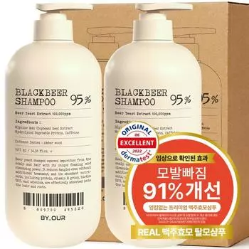Шампунь Bayauer Brewer s Yeast Black Beer Yeast, 1,017 л, 2 шт.