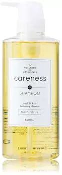 Шампунь Careness FC 500 мл для чувствительной кожи, сухой, органический, салонный, эксклюзивный, для кожи головы, нежный, может использоваться детьми, для ухода за поврежденными волосами [официальный]