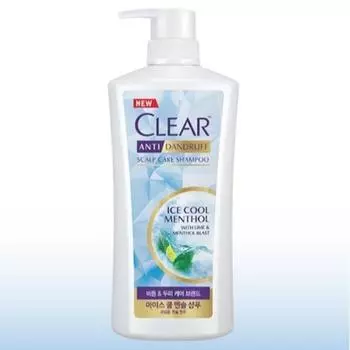 Шампунь Clear Ice Cool Menthol, 650 мл, 3 шт.