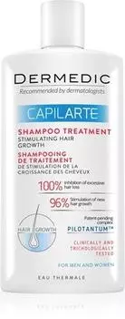 Шампунь Dermedic Capilarte, стимулирующий рост волос. TU прозрачный