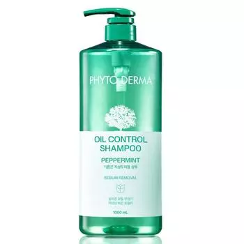 Шампунь для глубокой очистки кожи головы Elastin Phytoderma Scalp с мягкой кислотностью и ароматом зеленых трав, 1 л, 1 шт.