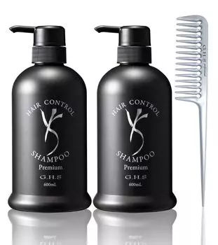 Шампунь для контроля волос премиум-класса 600 мл x 2 Платиновая расческа в комплекте Профессиональные характеристики Роскошный опыт мытья с коллагеновой пеной, которая приводит